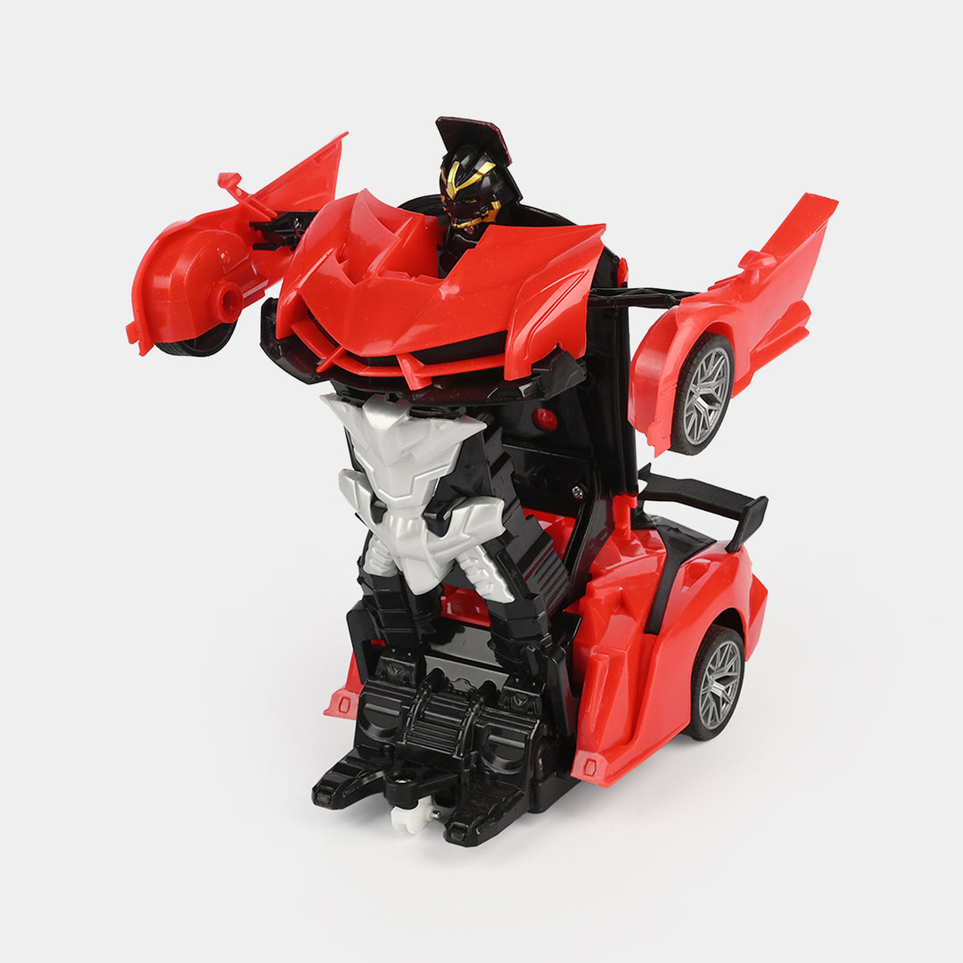 Power Remote Control Deform Robot Car for Kids
