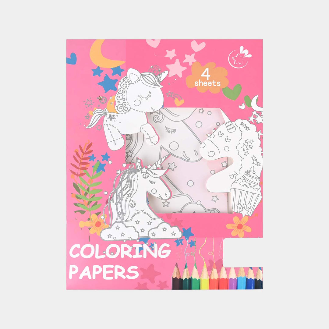 Creative Coloring Sheets for Kids