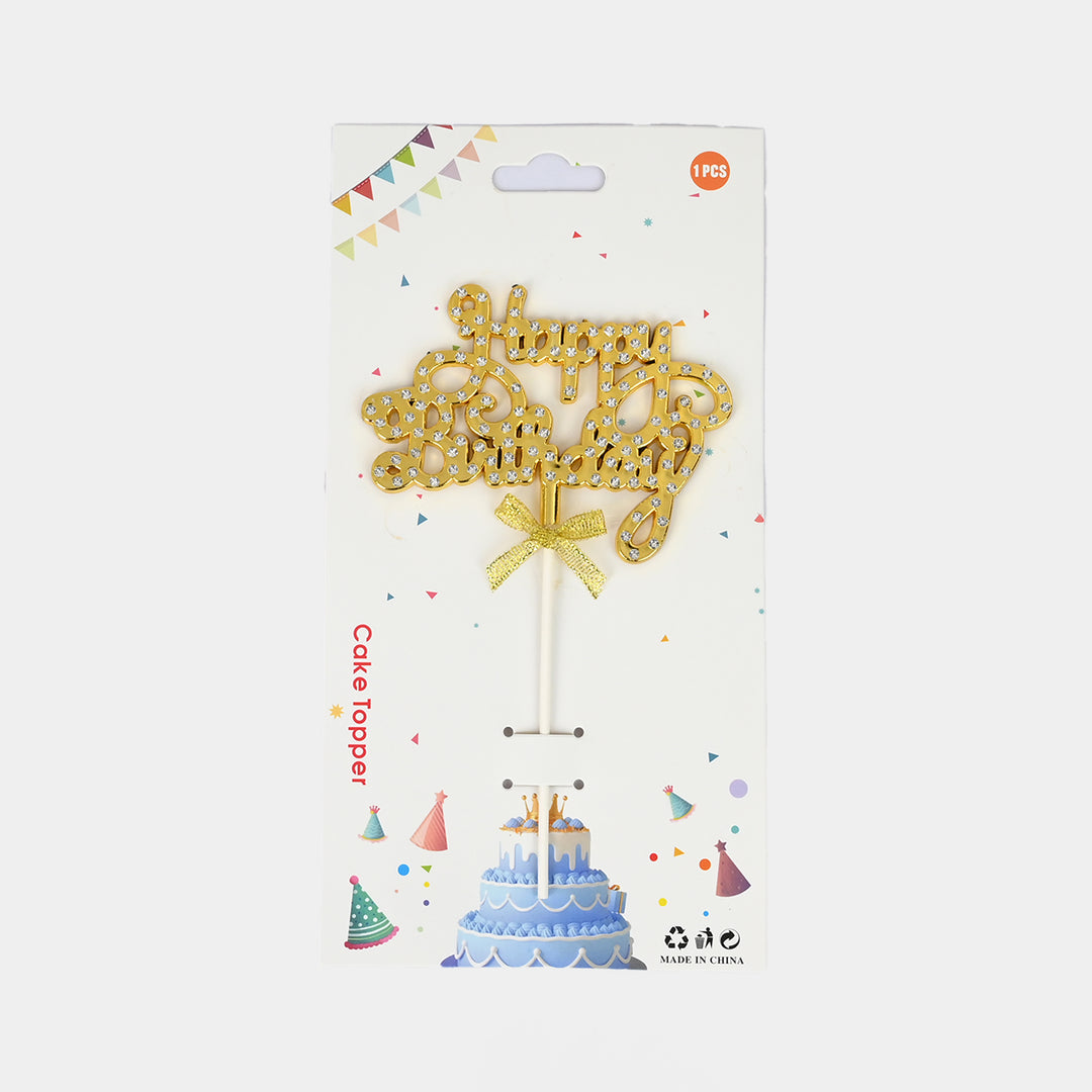 Happy Birthday Cake Topper
