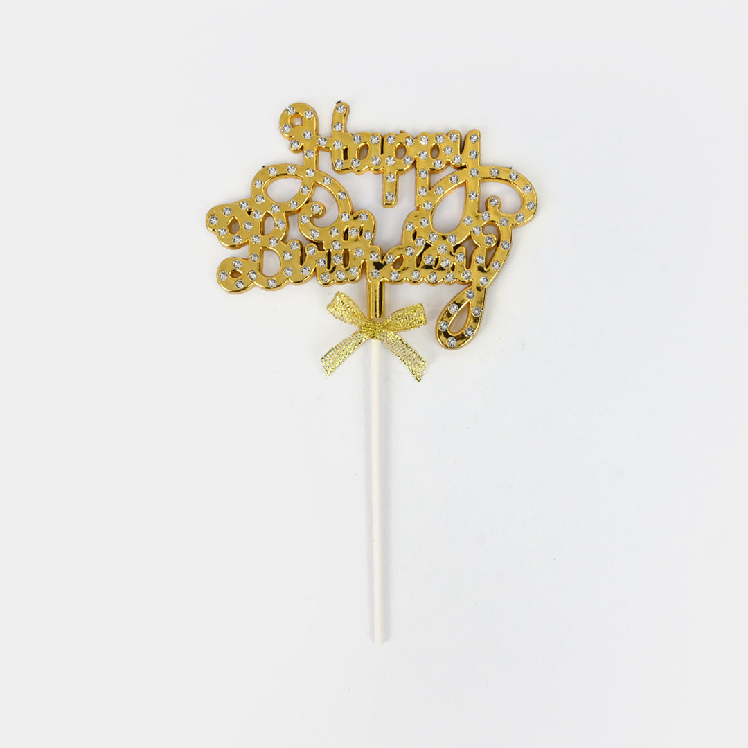 Happy Birthday Cake Topper