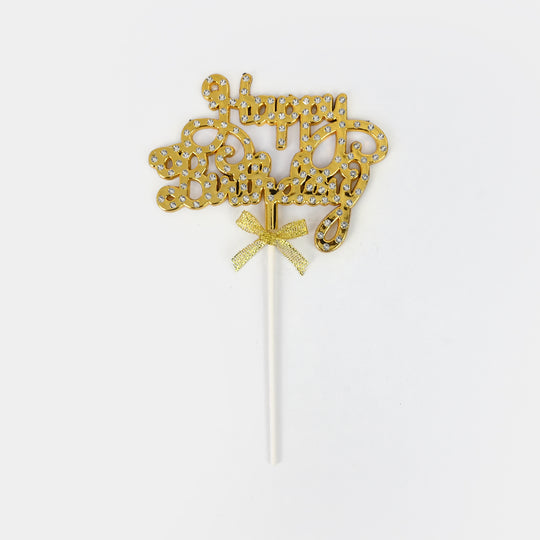Happy Birthday Cake Topper