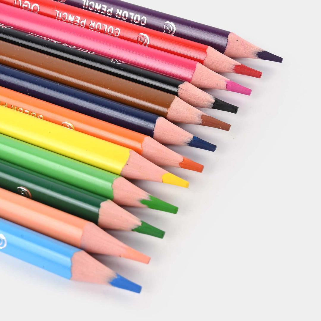 Triangular Color Pencils | 12PCs