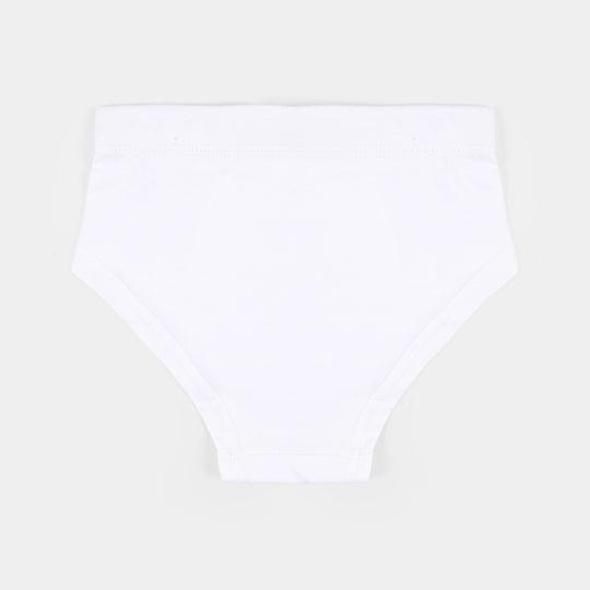 Boys Cotton Jersey Basic Brief-Pack 0f 2-White