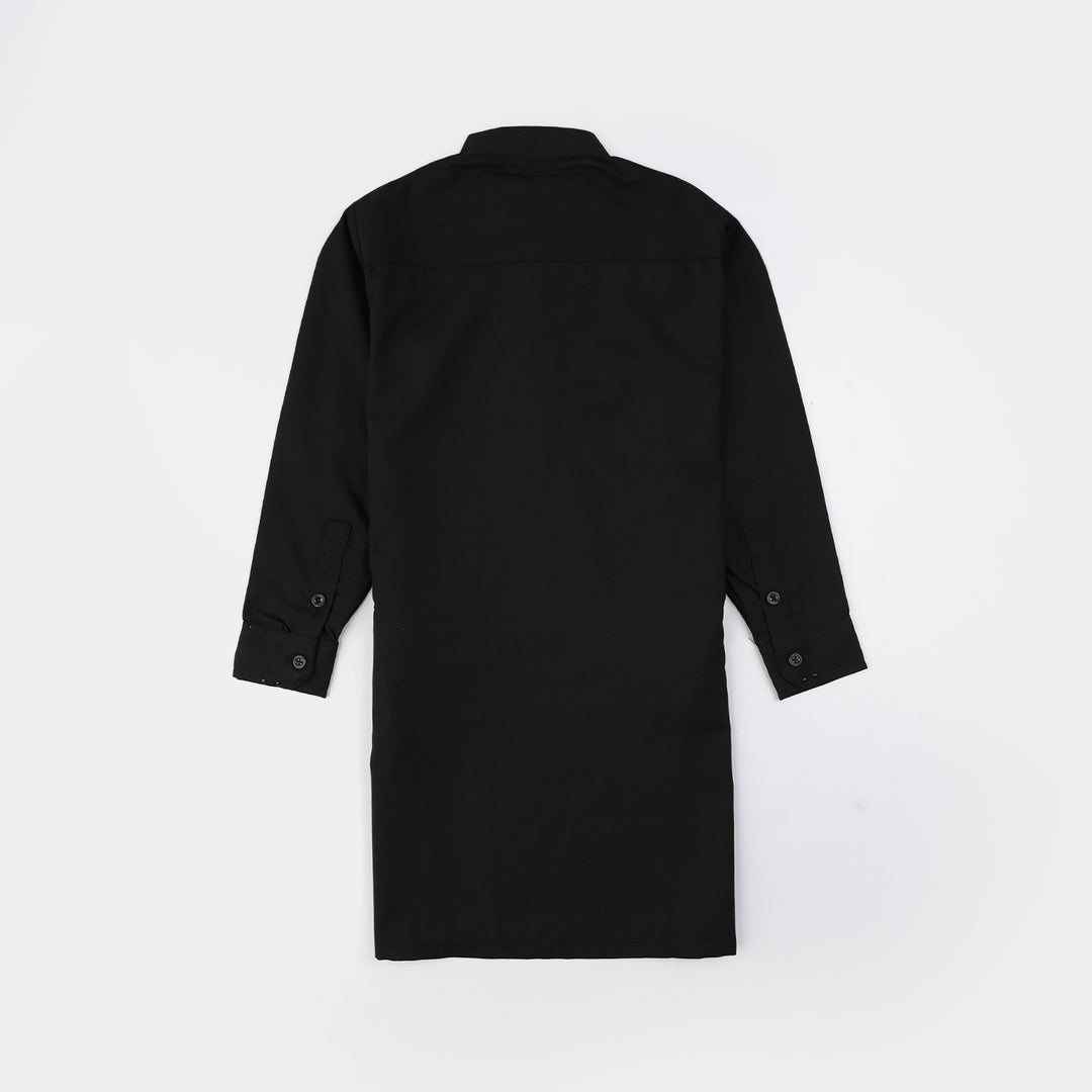 Boys Poly Viscose 2PC Suit -BLACK