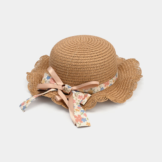 Cute Baby Beach Round Cap/Hat with Elastic | 18M+