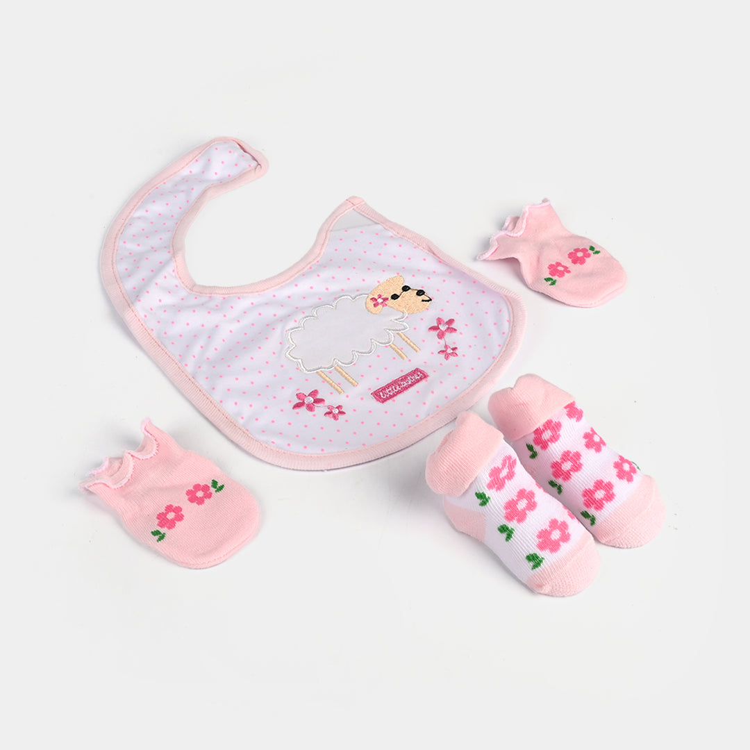 3-Piece Baby Bib Gift Set