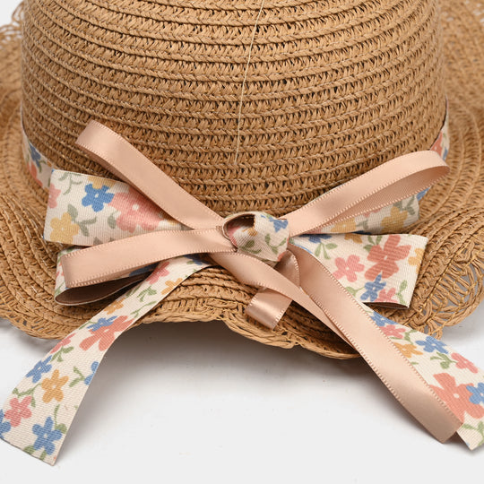 Cute Baby Beach Round Cap/Hat with Elastic | 18M+
