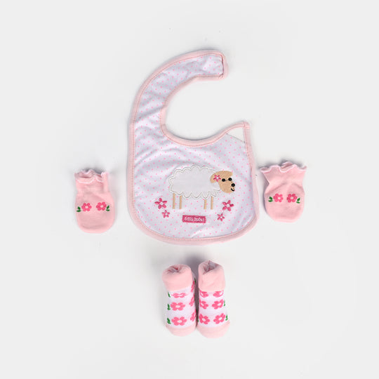 3-Piece Baby Bib Gift Set