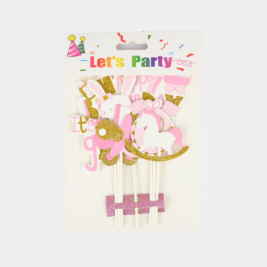 HBD Cake Toppers | 7Pcs