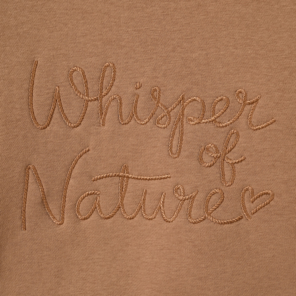 Girls Fleece Sweatshirt Whisper Of Nature- Brown