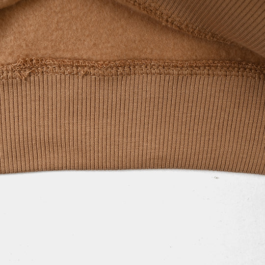 Girls Fleece Sweatshirt Whisper Of Nature- Brown