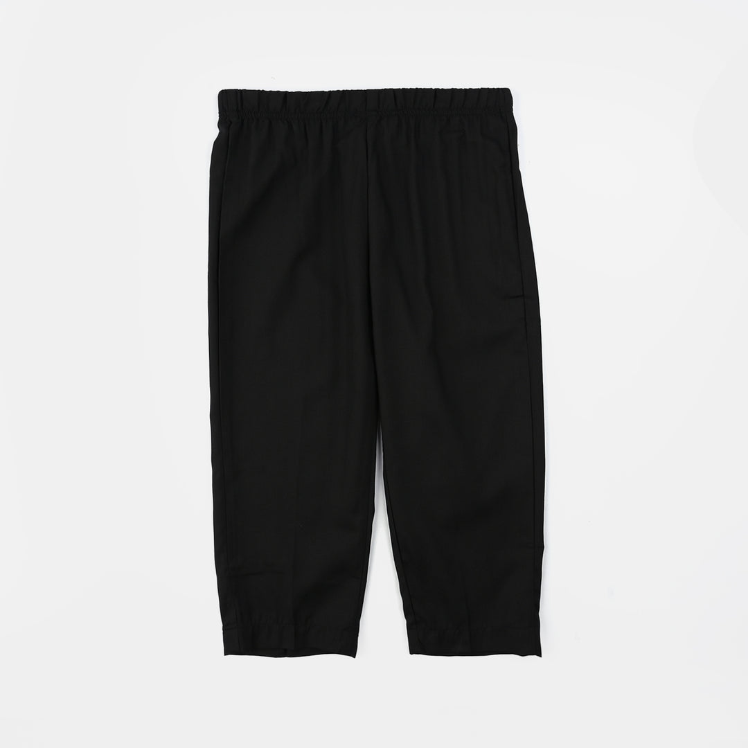 Boys Poly Viscose 2PC Suit -BLACK