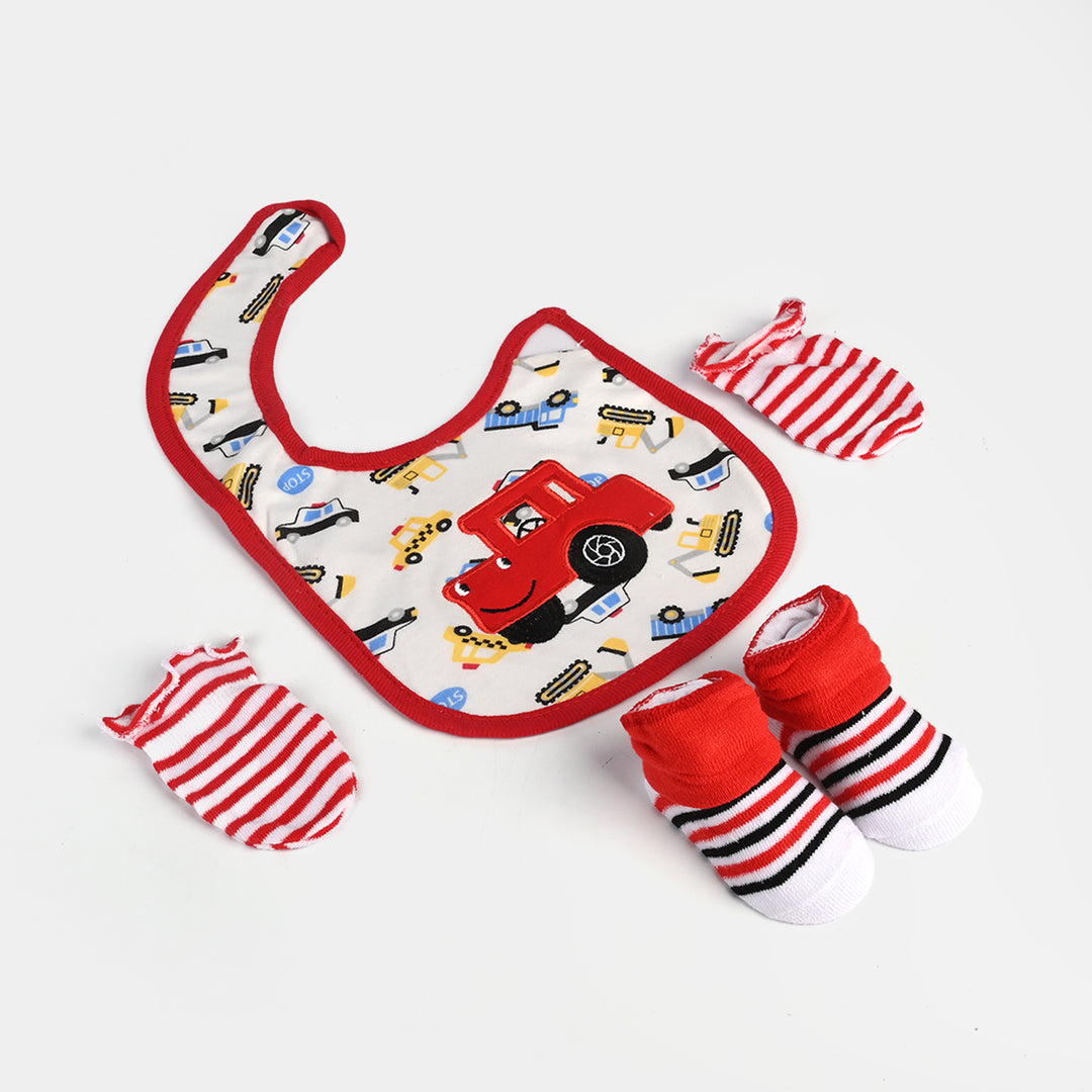 3-Piece Baby Bib Gift Set
