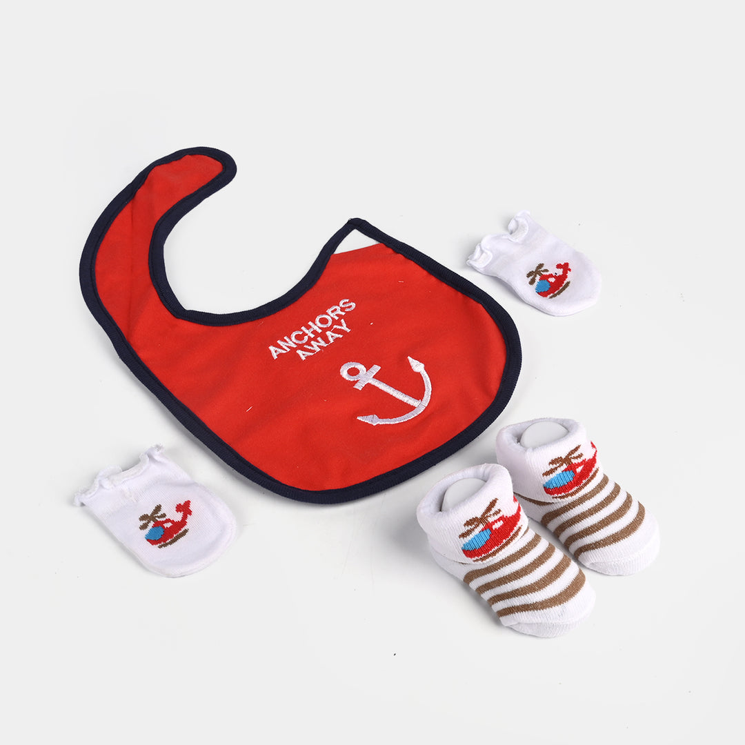3-Piece Baby Bib Gift Set