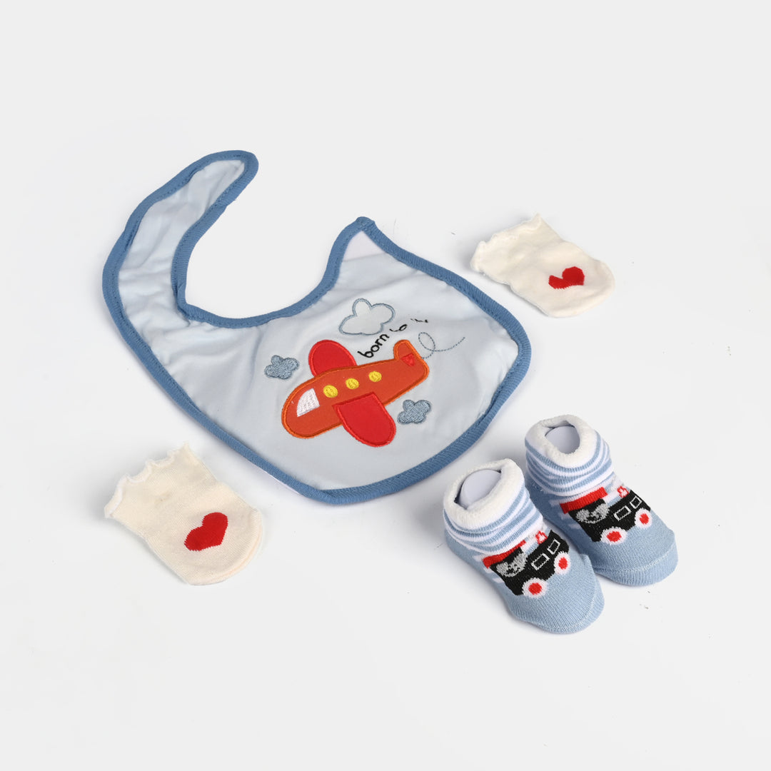 3-Piece Baby Bib Gift Set
