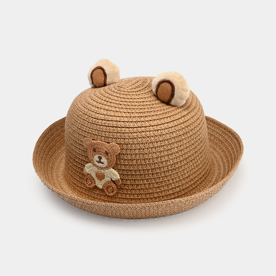 Cute Baby Beach Round Cap/Hat with Elastic | 12M+