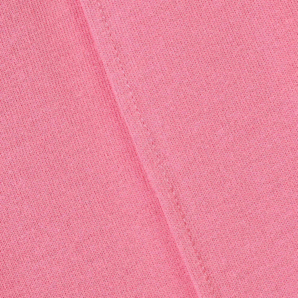 Girls Cotton Terry Pyjama Bell Bottom- Pink