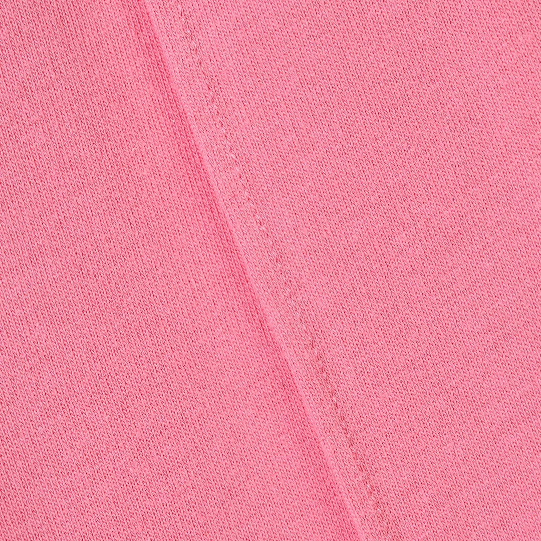Girls Cotton Terry Pyjama Bell Bottom- Pink