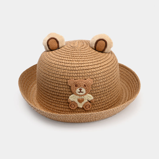 Cute Baby Beach Round Cap/Hat with Elastic | 12M+