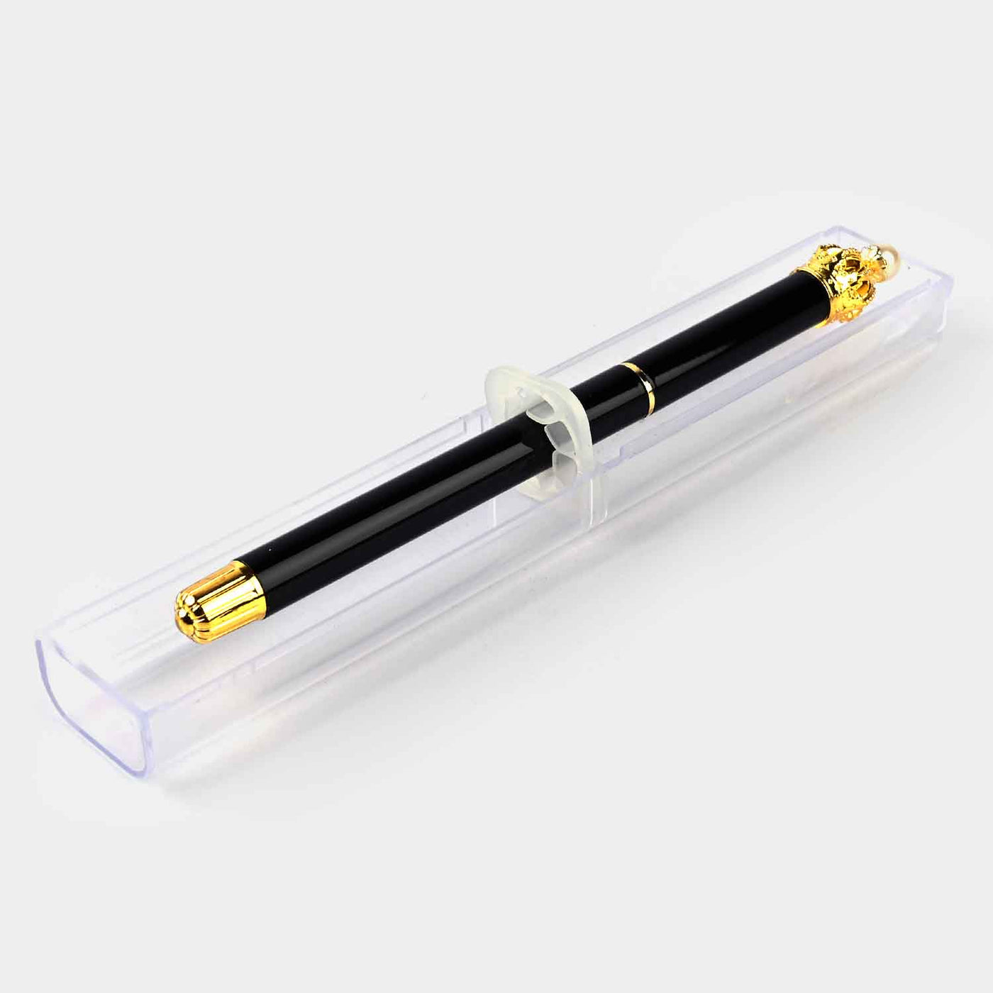 Fancy Fountain Ink Pen With Plastic Case