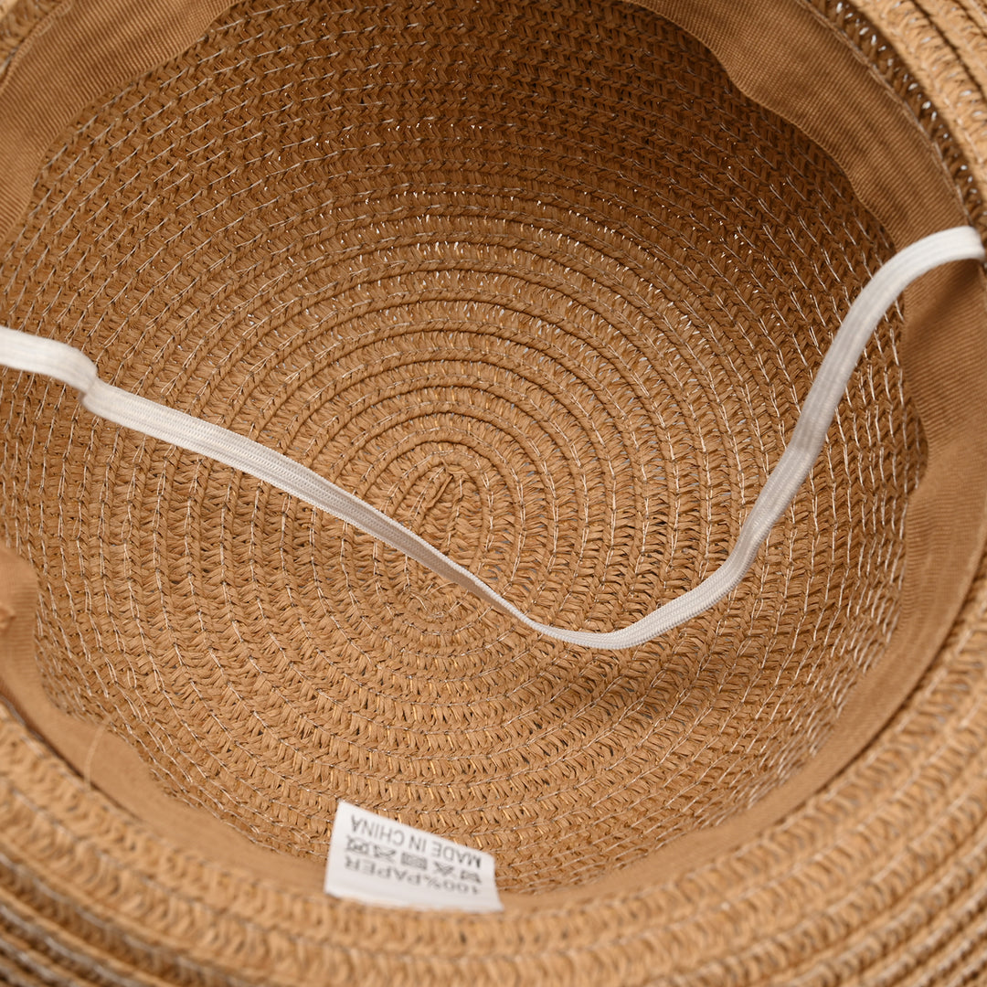 Cute Baby Beach Round Cap/Hat with Elastic | 12M+