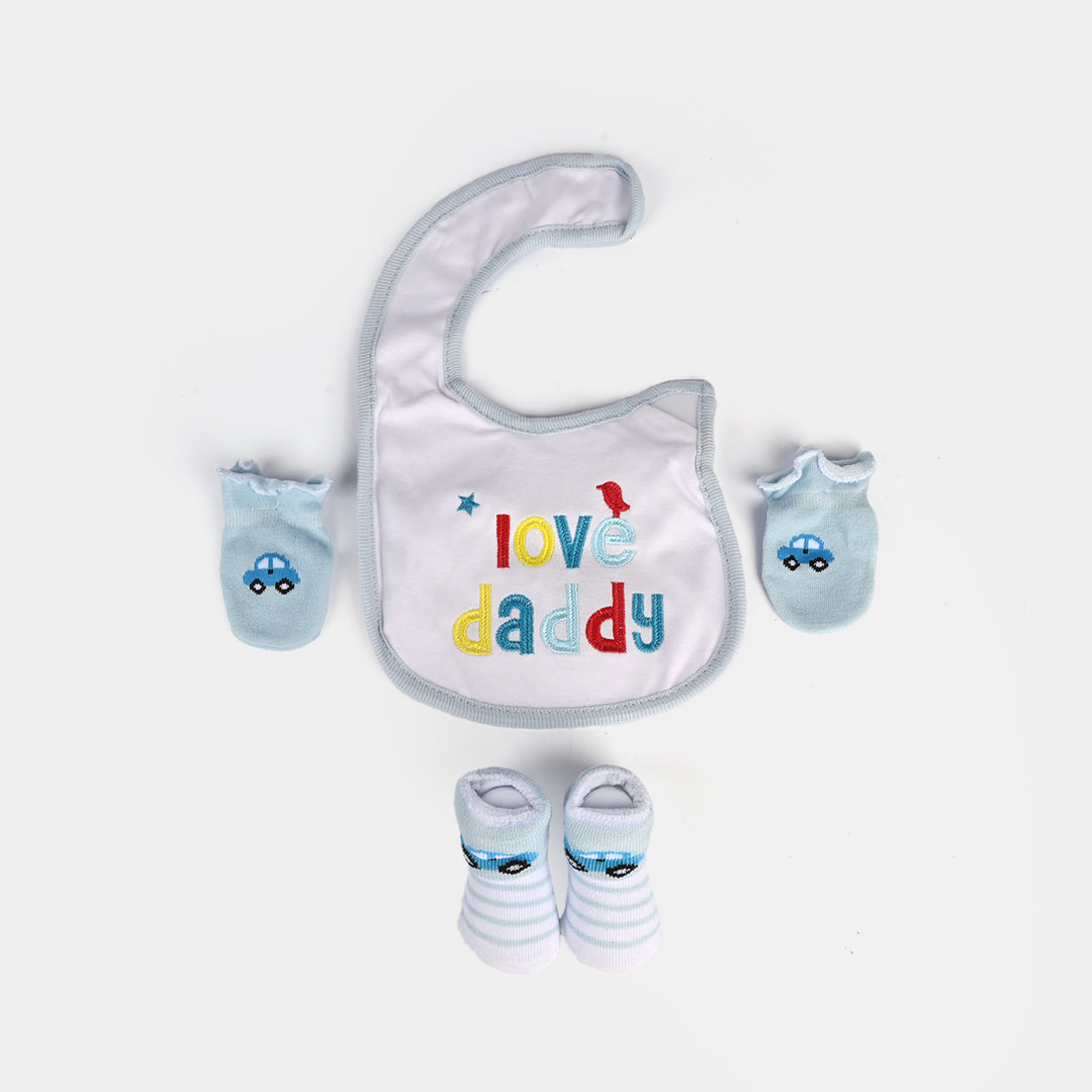3-Piece Baby Bib Gift Set