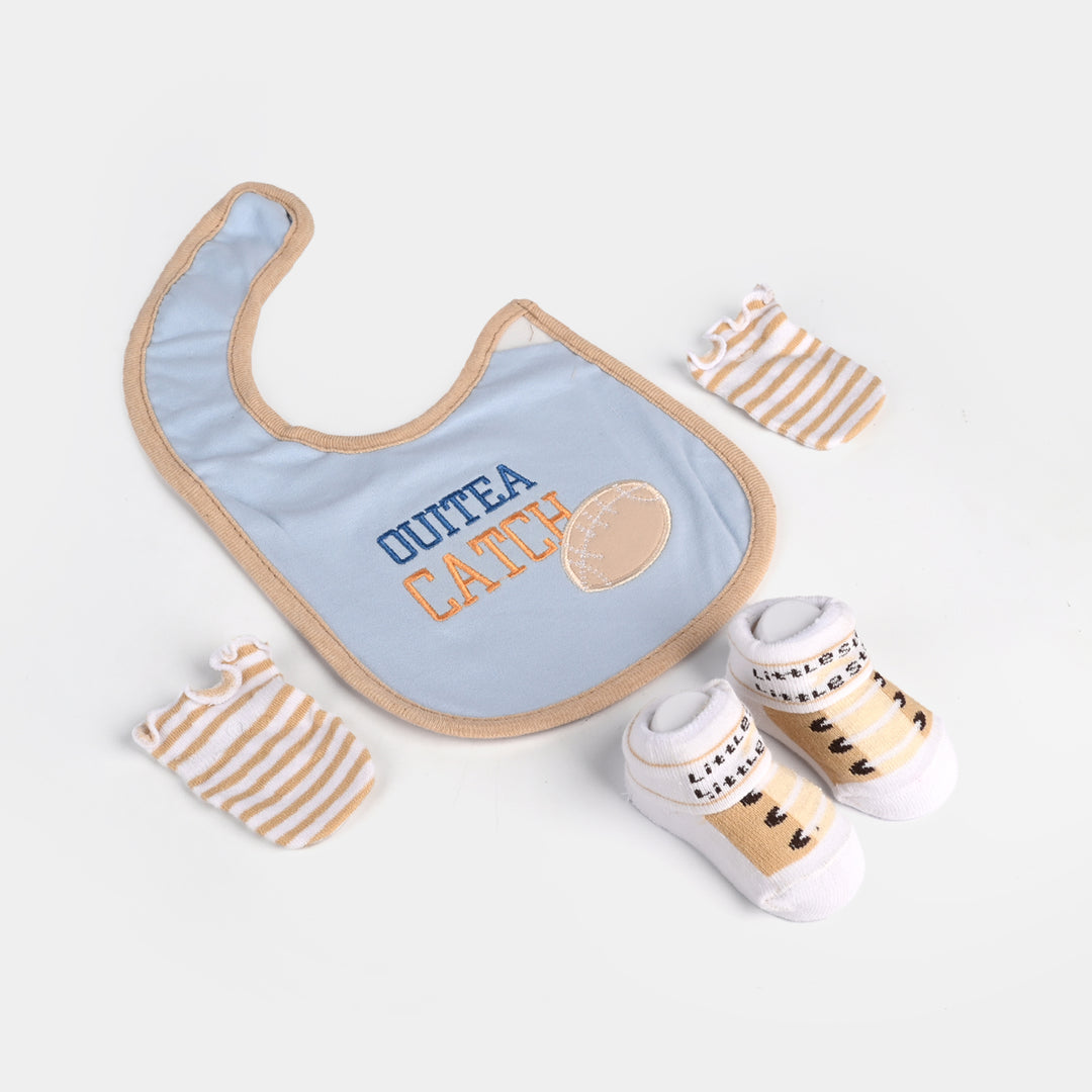 3-Piece Baby Bib Gift Set