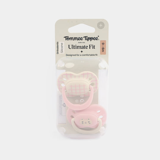 TT Ultimate  Fit Silicone Soother Girl 0-6M - 433650