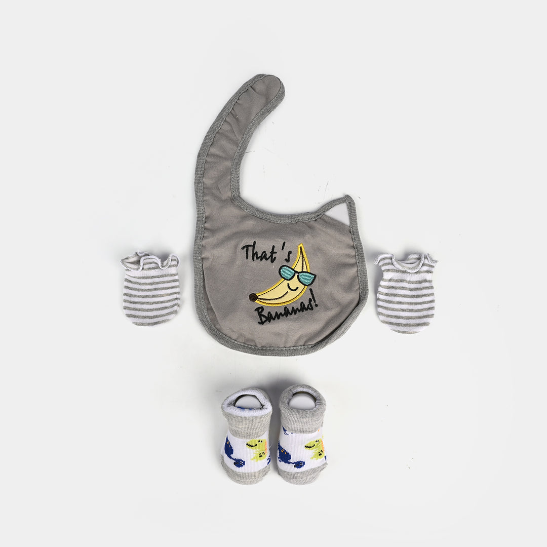 3-Piece Baby Bib Gift Set