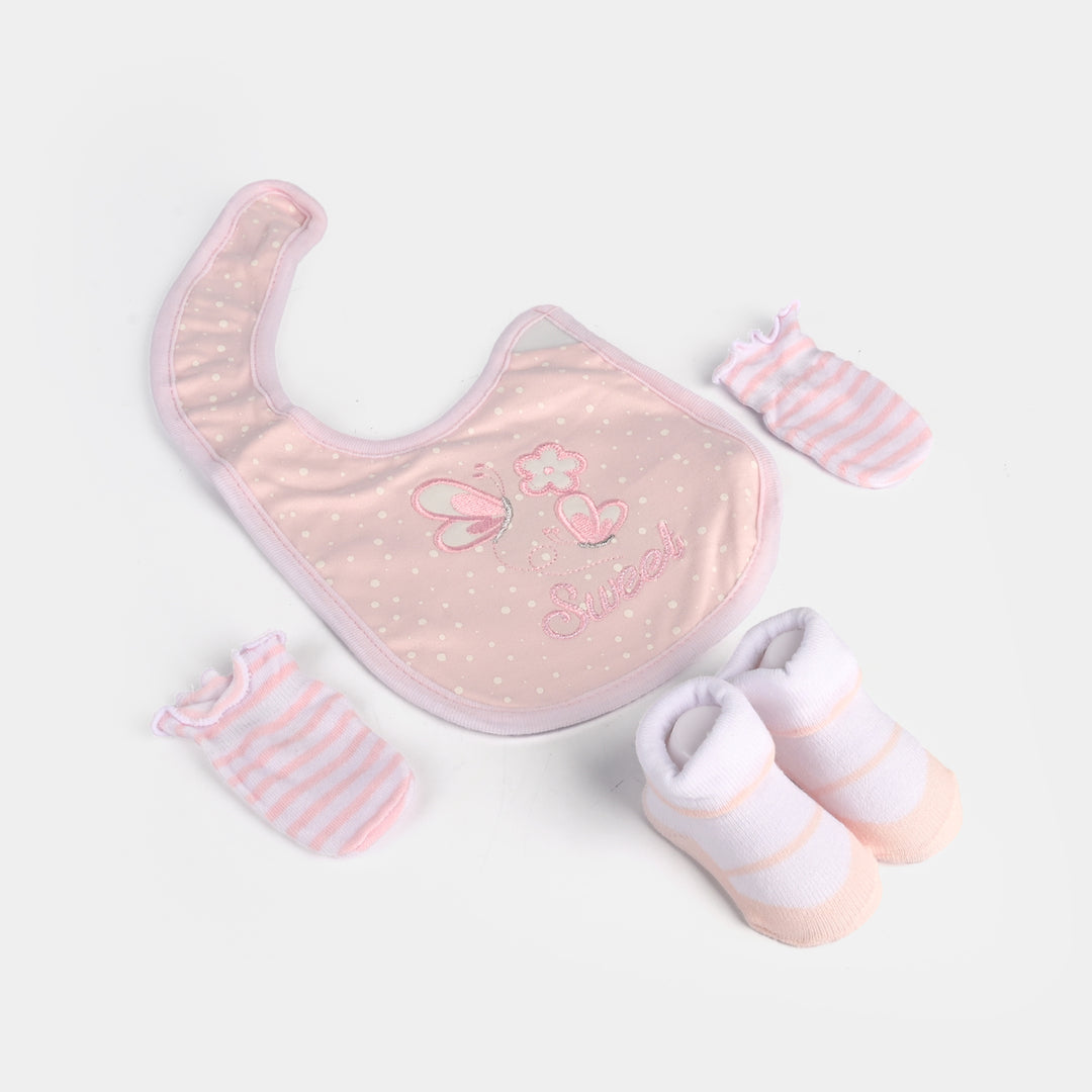 3-Piece Baby Bib Gift Set