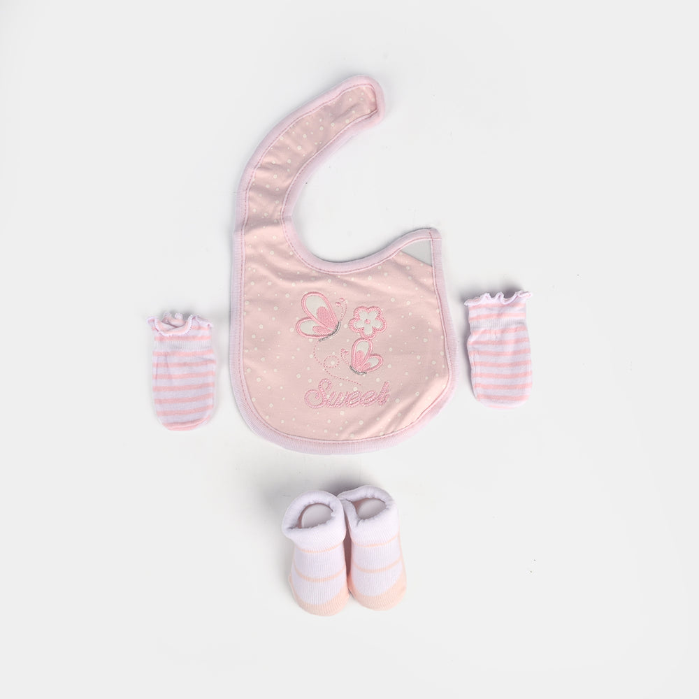 3-Piece Baby Bib Gift Set