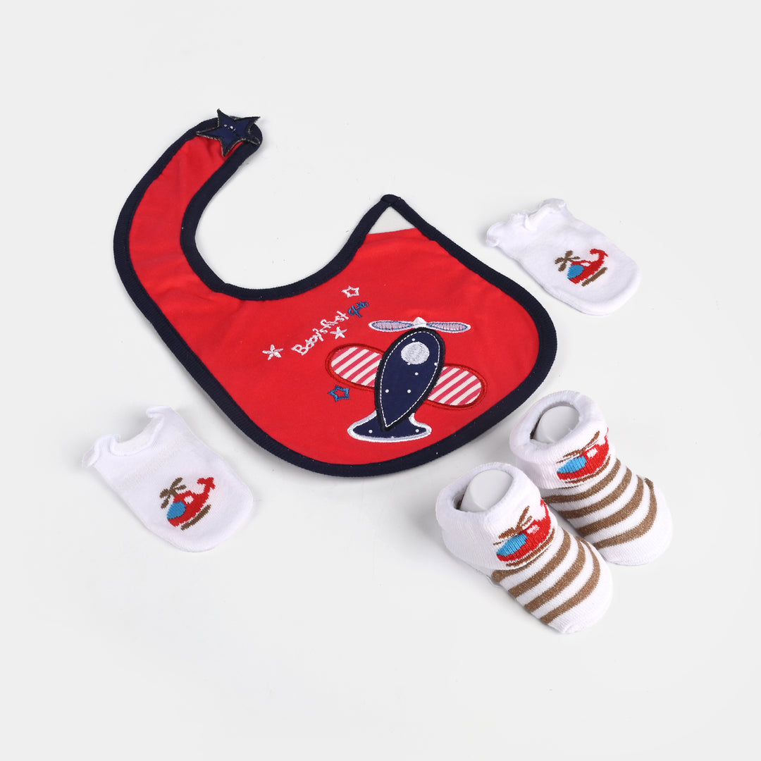 3-Piece Baby Bib Gift Set