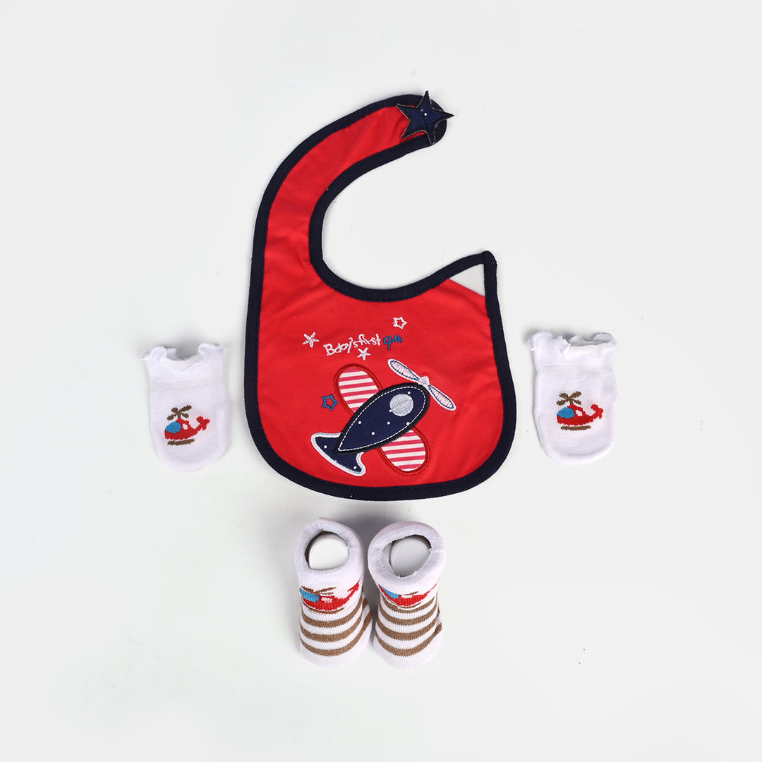 3-Piece Baby Bib Gift Set