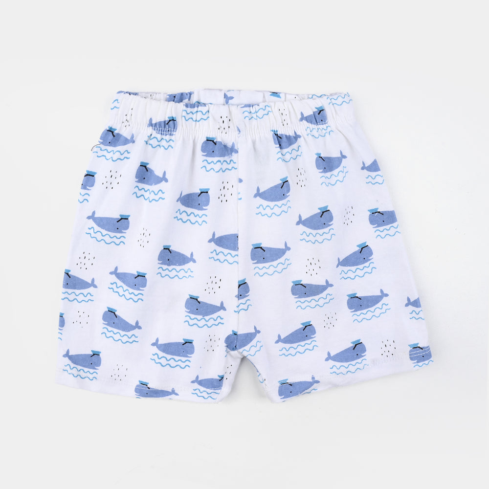 Infant Unisex Cotton 3 Piece Set SHORTS