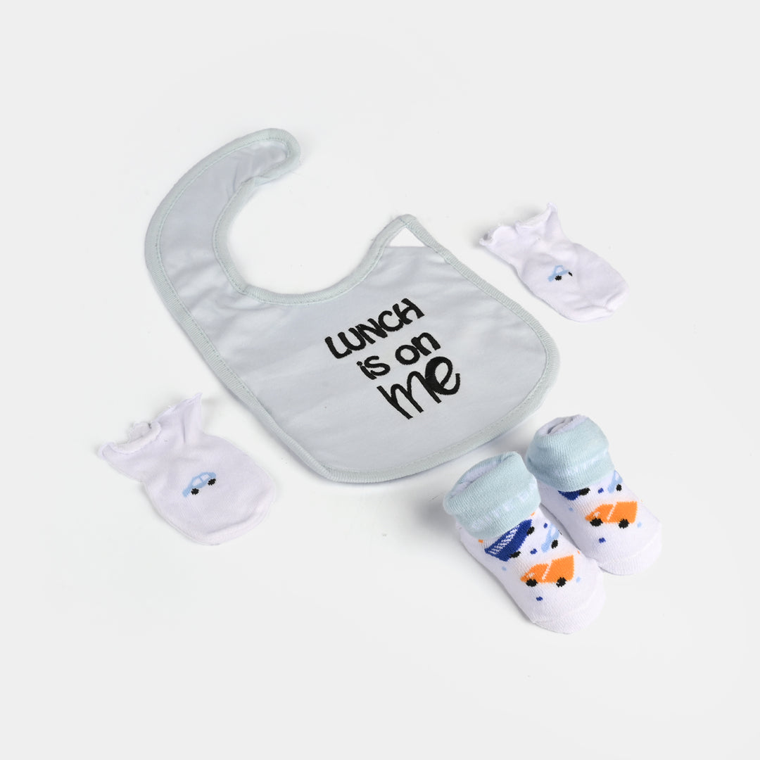 3-Piece Baby Bib Gift Set