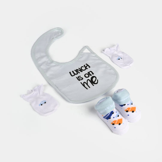 3-Piece Baby Bib Gift Set