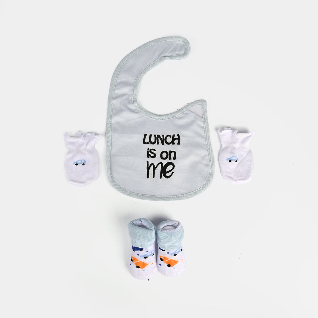3-Piece Baby Bib Gift Set