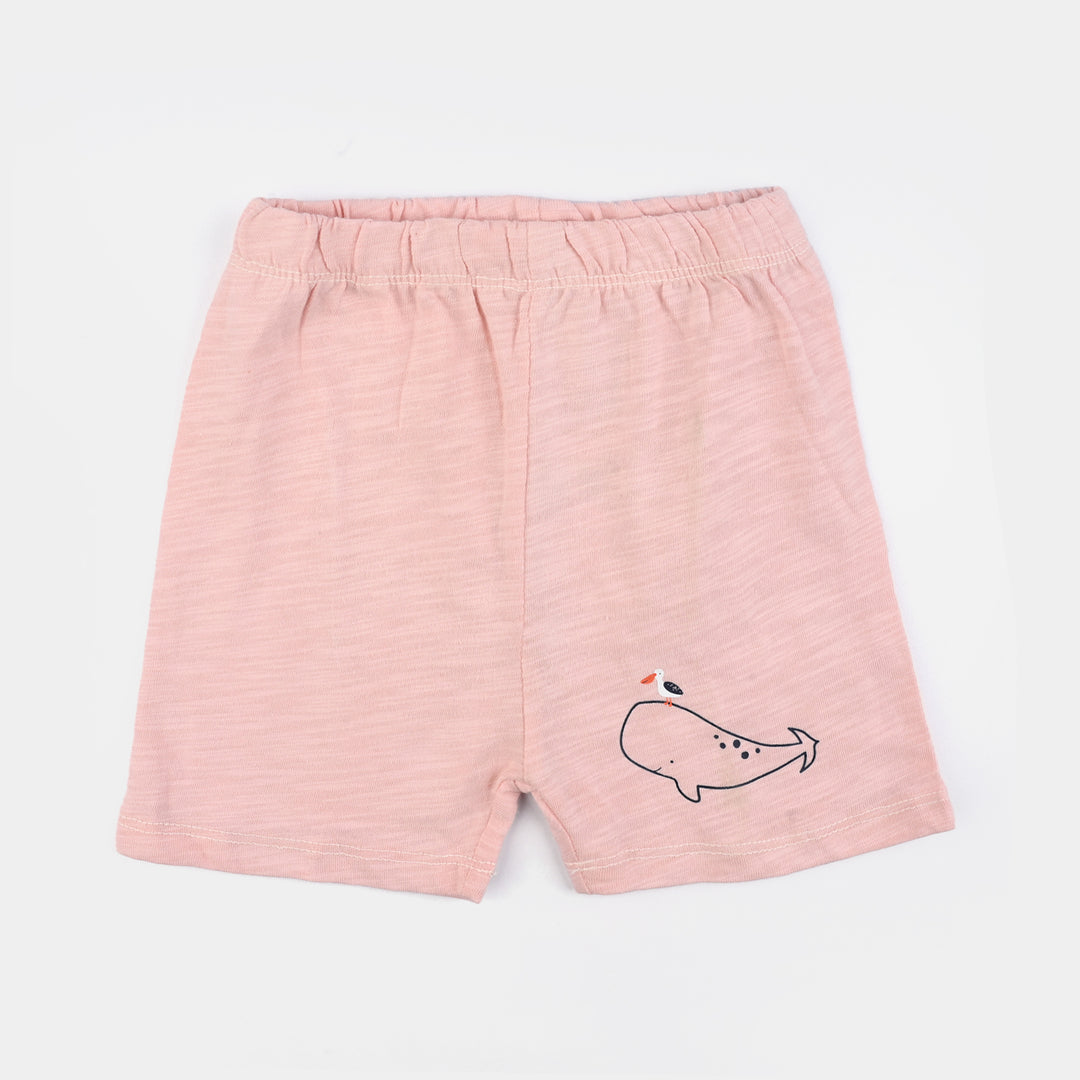 Infant Unisex Cotton 3 Piece Set SHORTS