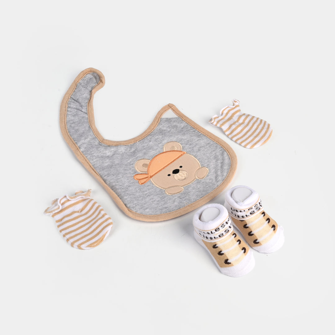 3-Piece Baby Bib Gift Set