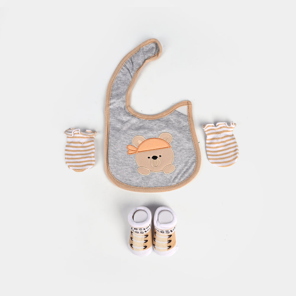 3-Piece Baby Bib Gift Set