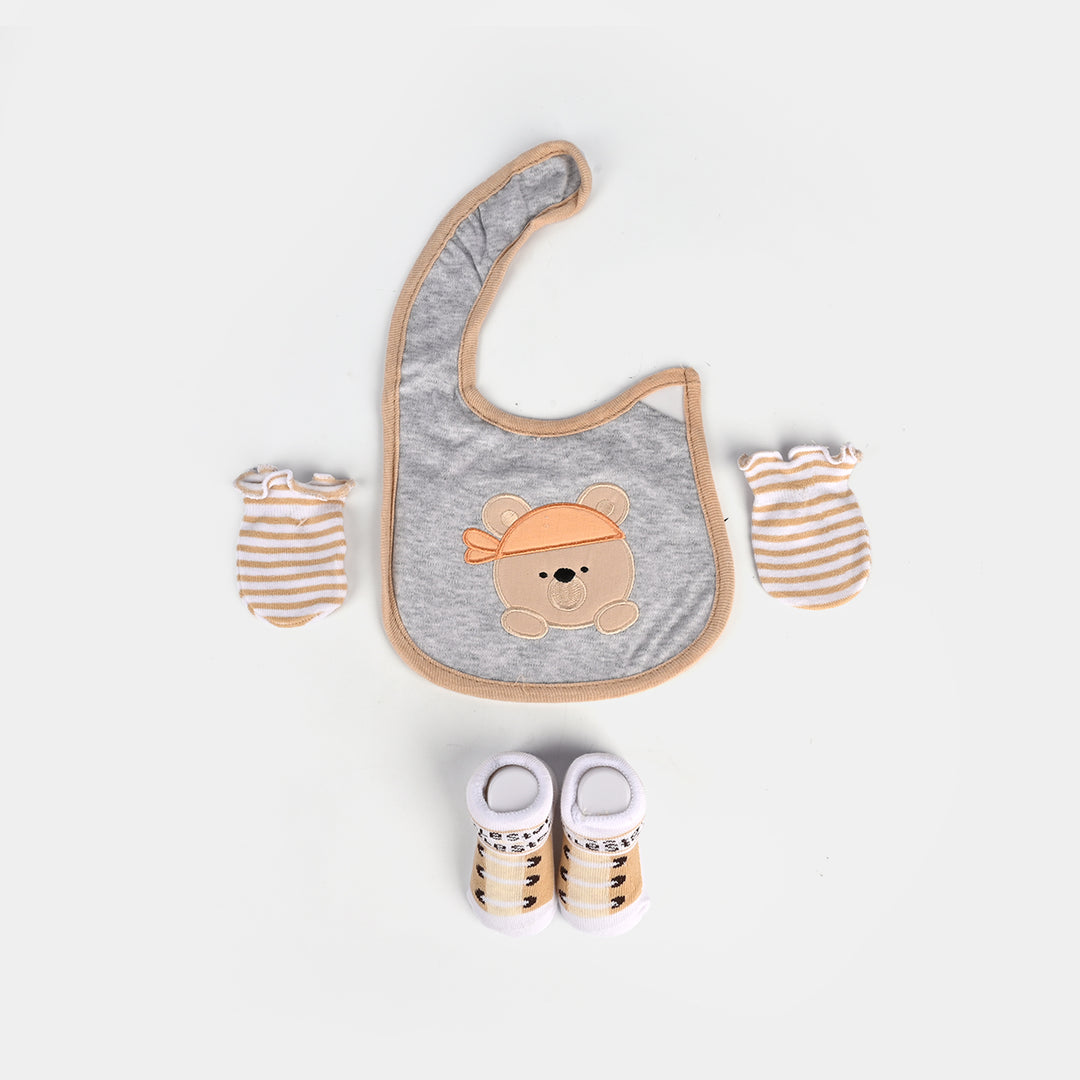 3-Piece Baby Bib Gift Set