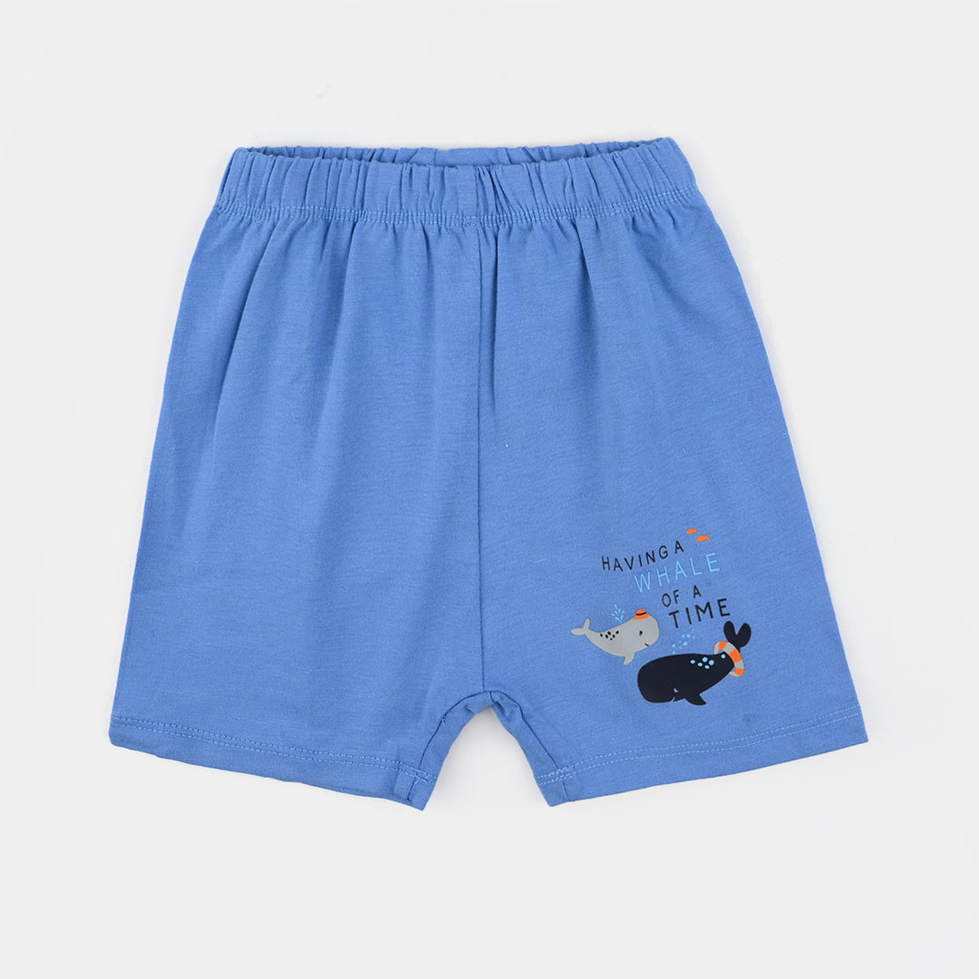 Infant Unisex Cotton 3 Piece Set SHORTS