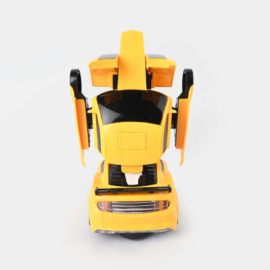 UNIVERSAL TRANSFORMER CAR WITH LIGHT & MUSIC