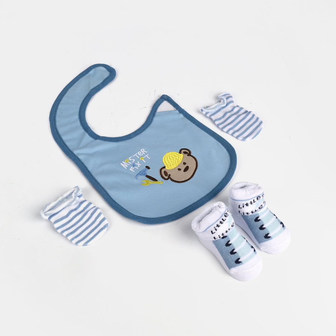 3-Piece Baby Bib Gift Set