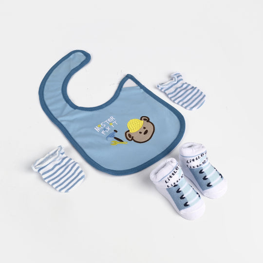 3-Piece Baby Bib Gift Set