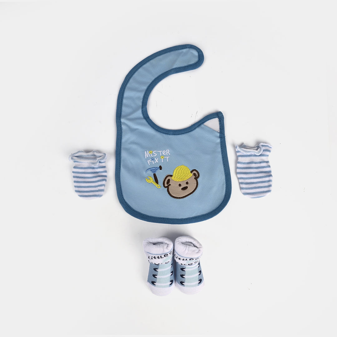 3-Piece Baby Bib Gift Set