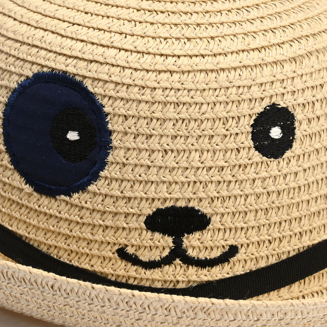 Cute Baby Beach Round Cap/Hat with Elastic | 12M+