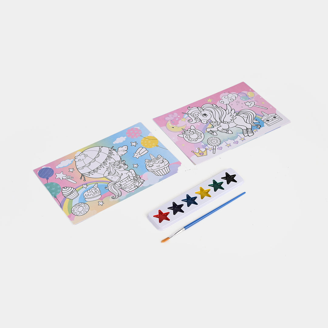 Kids' Watercolor Painting Activity Kit