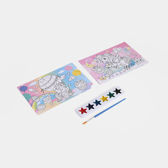Kids' Watercolor Painting Activity Kit
