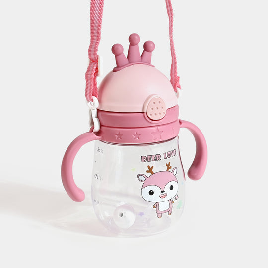 Kids Sipper/Beaker 370Ml Yq101 Pink